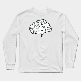 Sad cloud girl Long Sleeve T-Shirt